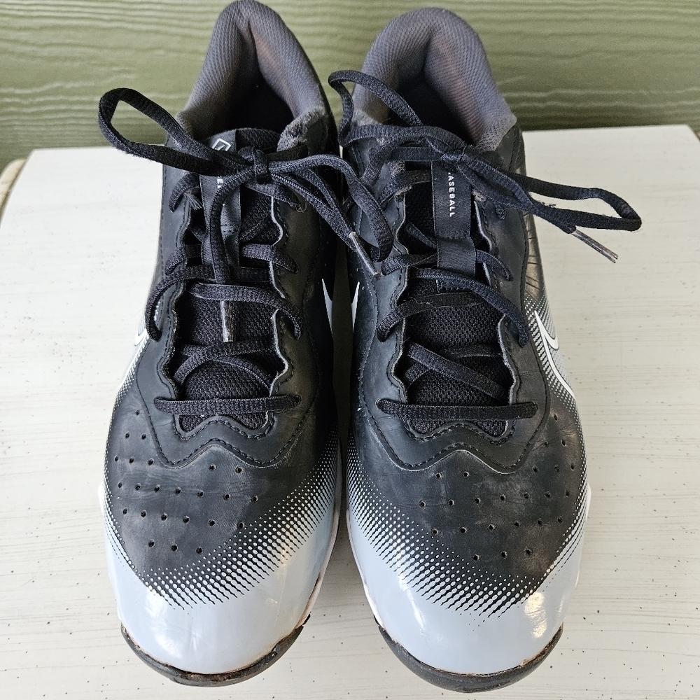 Nike Alpha Huarache Elite 4 Low DJ6524-011 Baseball Cleats Black Men’s Size 9.5 - Picture 3 of 16